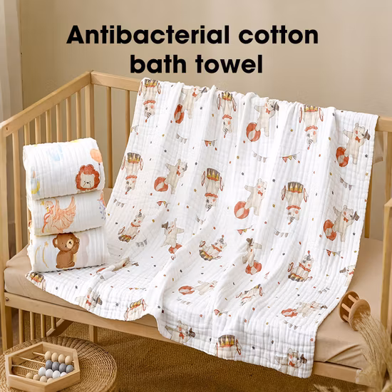 Wholesale Baby Washcloths Soft Baby Muslin Washcloth